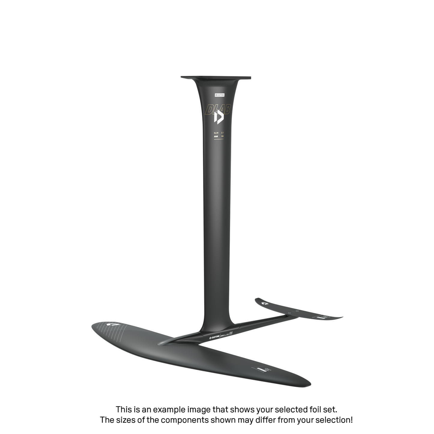 Mast Slim 2.0 D/LAB 76 Fuselage Aero AL 3BS 60 Front Wing Free 1750 Back Wing Aero Stabilizer C 250
