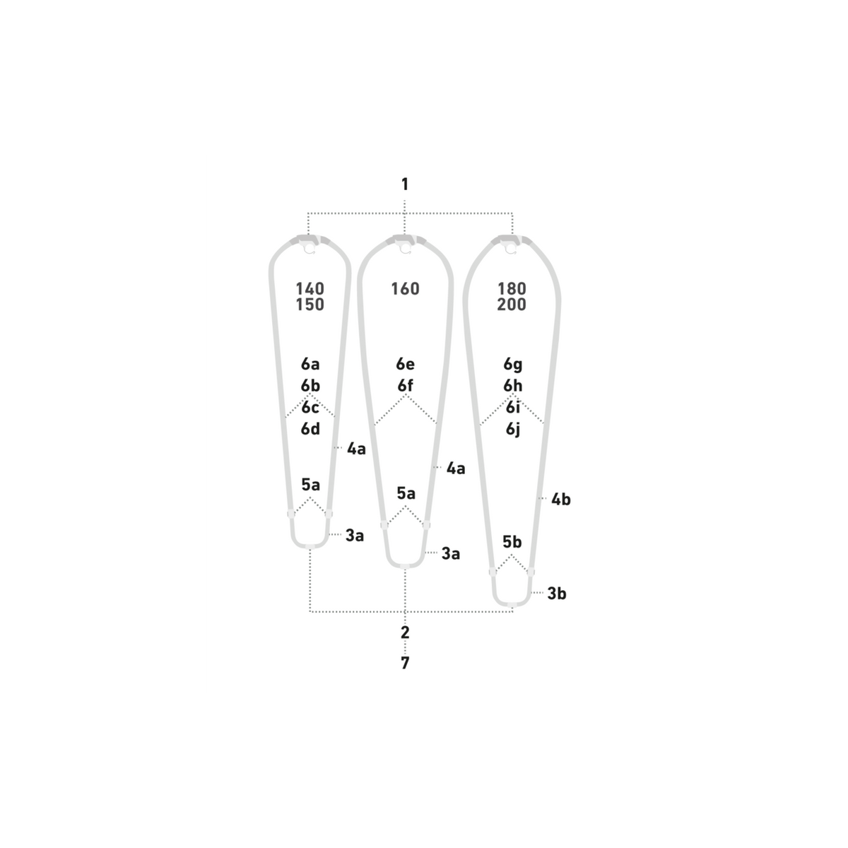 Duotone Double Pin.Lock oval (2pcs) (SS22-onw) 2024