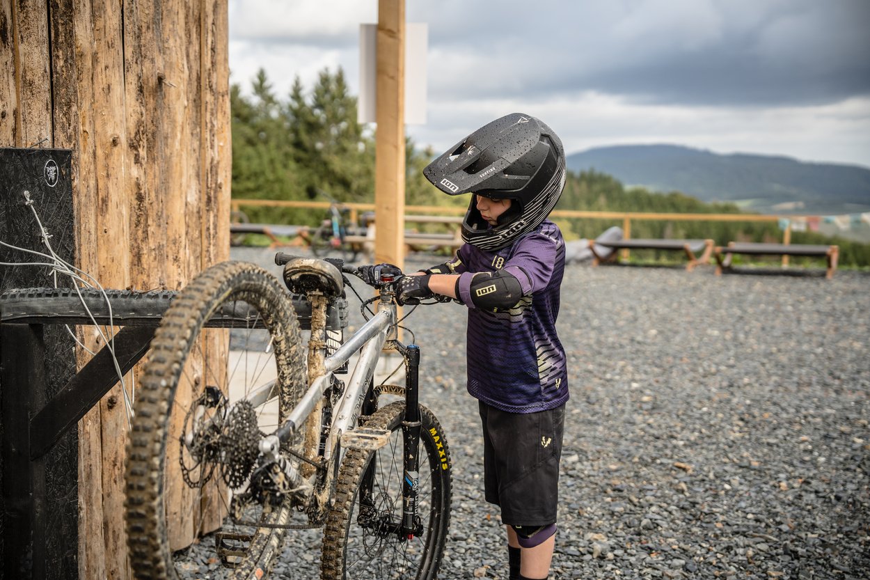 MTB Jersey Scrub Kurzarm Kinder