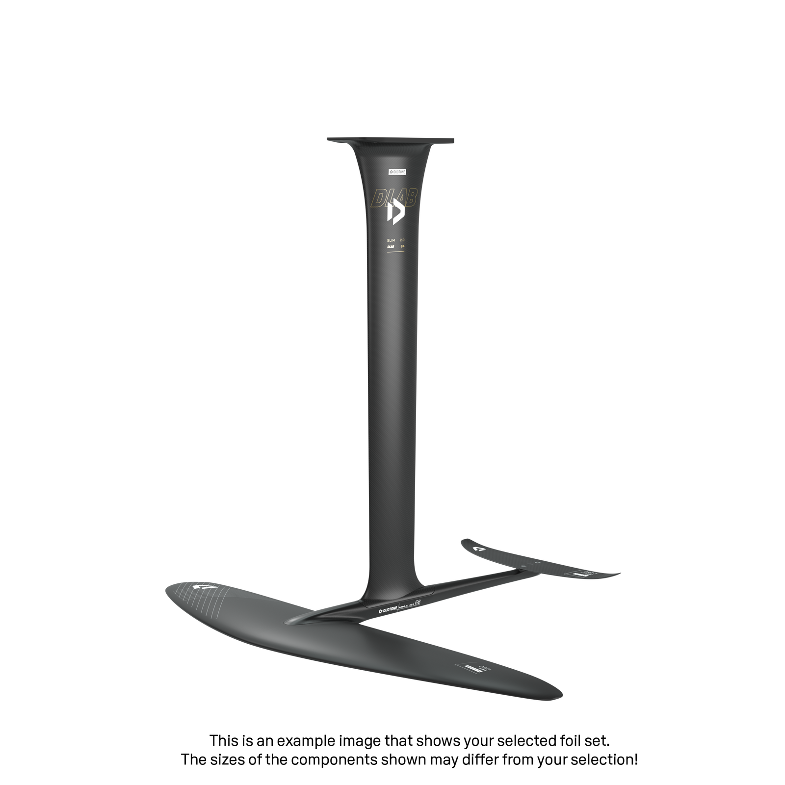 Mast Slim 2.0 D/LAB 84 Fuselage Aero AL 3BS 60 Front Wing Free 2000 Back Wing Aero Stabilizer C 300
