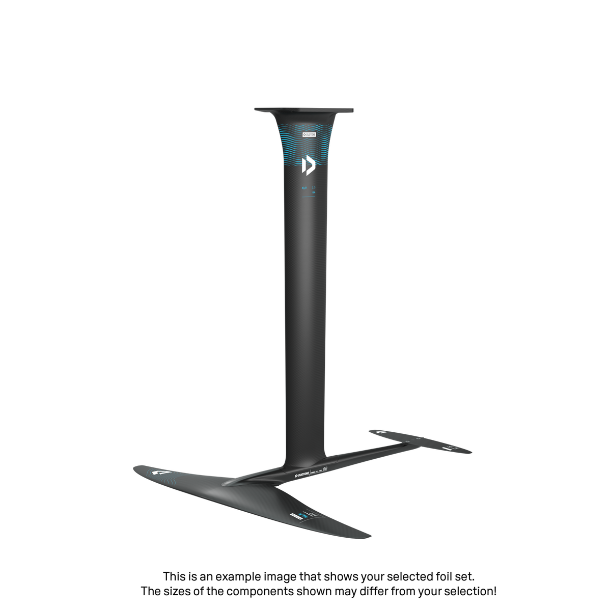 eMast Cruise Set AL 80 Front Wing Carve 3.0 D/LAB 1100 Monobloc-Tail PX D/LAB 43/160 Adapter Fuselage - Duotone Onesize