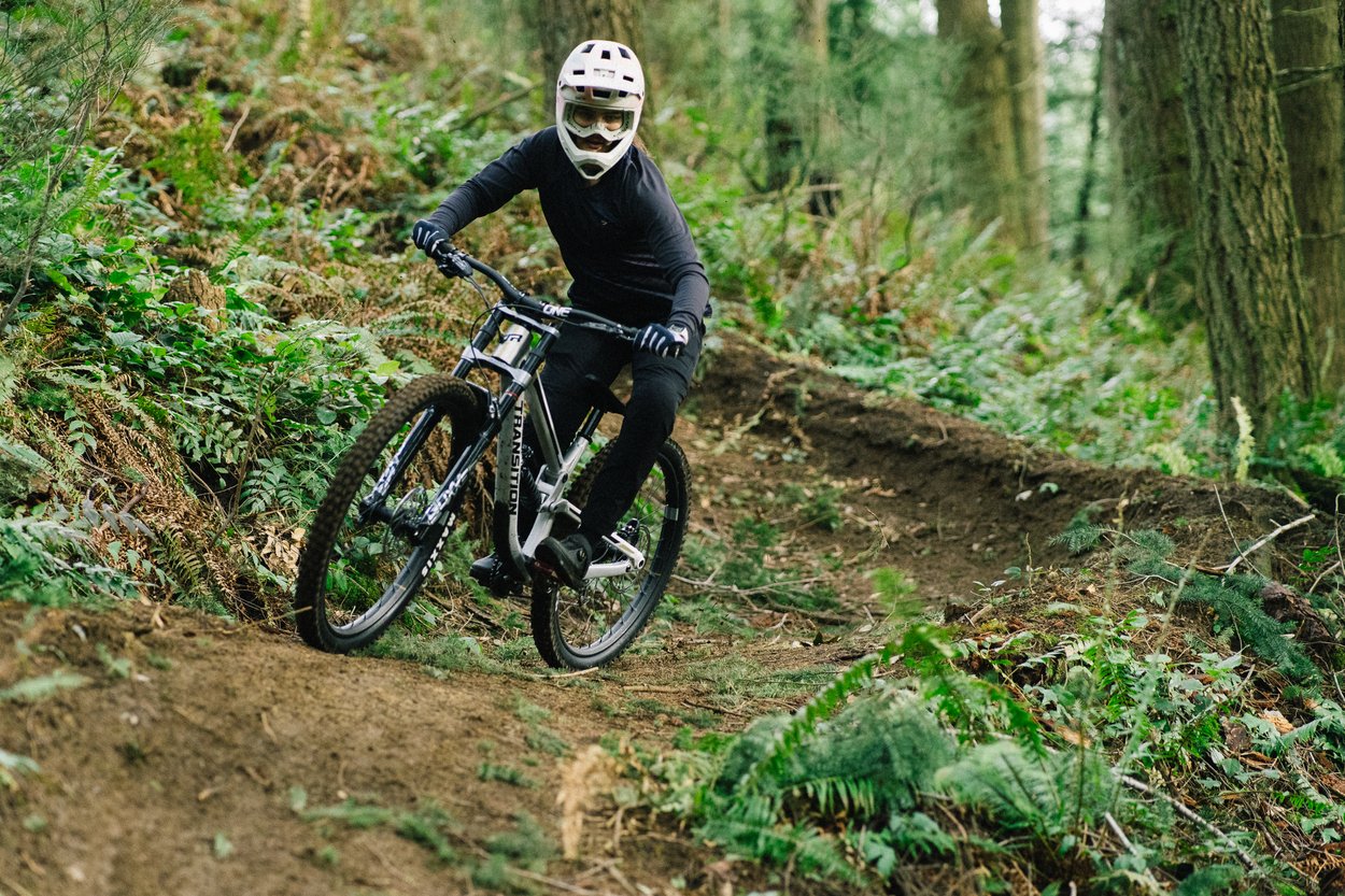Maglia MTB Scrub Amp LS BAT da donna