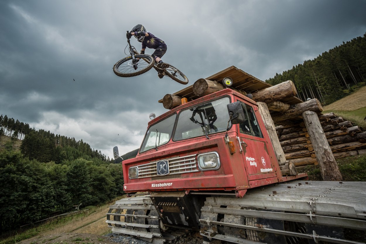 MTB Jersey Scrub Kurzarm Kinder